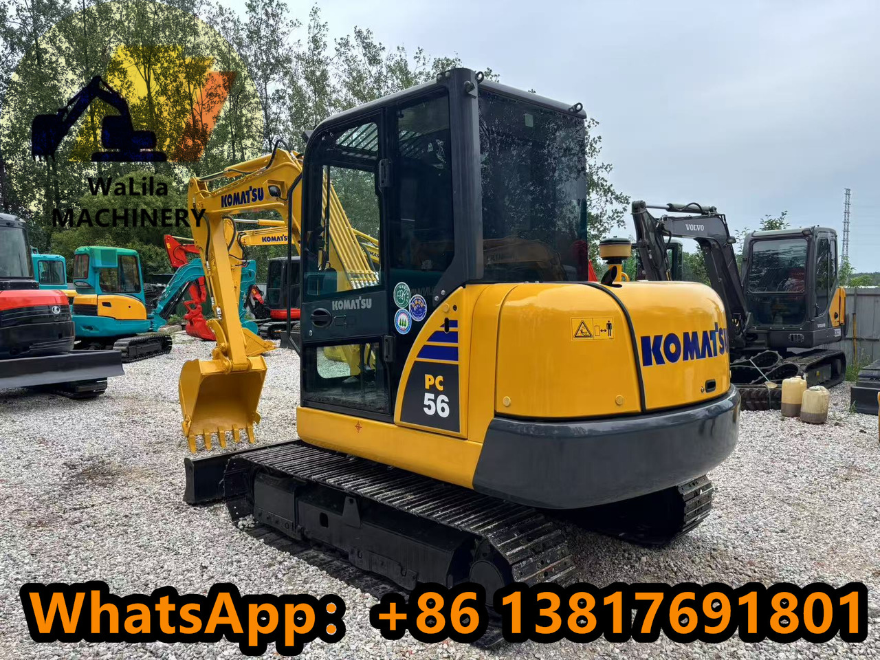 KOMATSU PC56 - Mini pelle: photos 3 KOMATSU PC56 - Mini pelle: photos 3