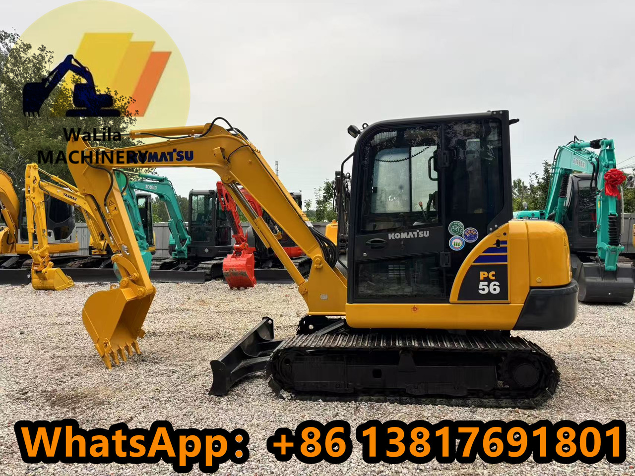 KOMATSU PC56 - Mini pelle: photos 5 KOMATSU PC56 - Mini pelle: photos 5