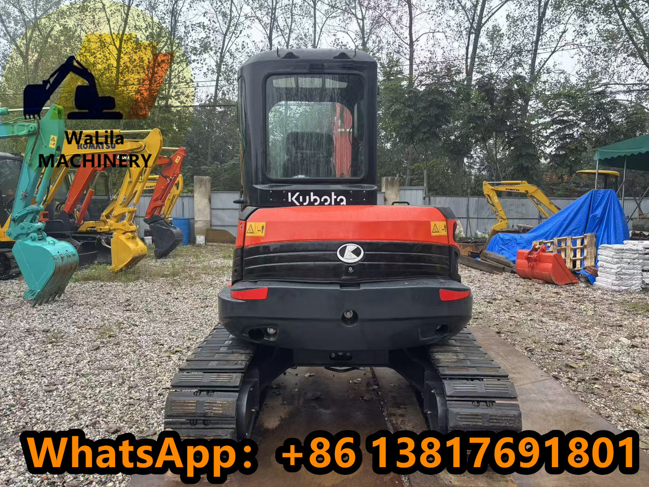 Mini pelle KUBOTA KX057: photos 7