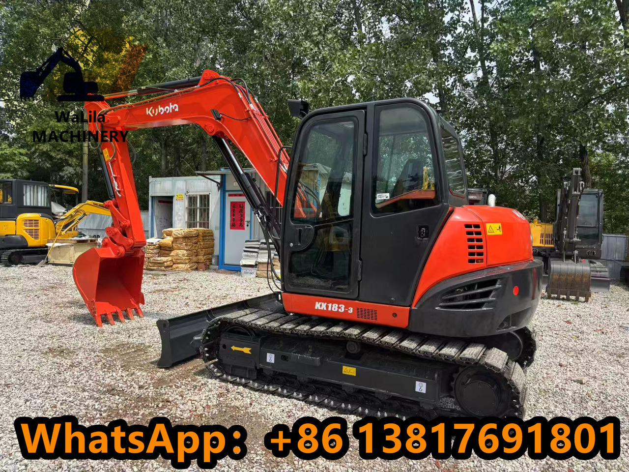 KUBOTA KX183-5 - Mini pelle: photos 4 KUBOTA KX183-5 - Mini pelle: photos 4