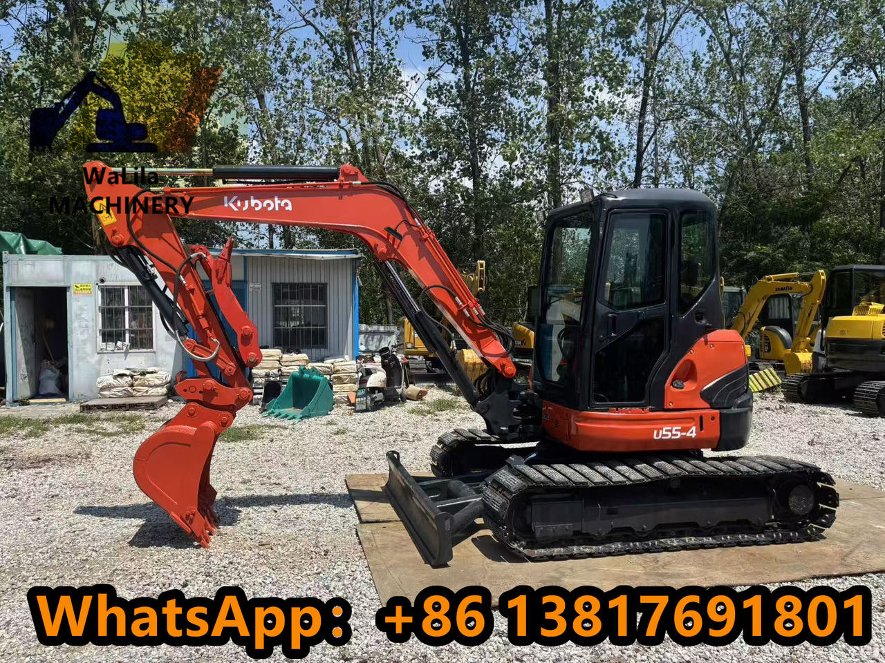 KUBOTA Kubota KX163 KX057 rubber crawler excavator - Mini pelle: photos 1 KUBOTA Kubota KX163 KX057 rubber crawler excavator - Mini pelle: photos 1