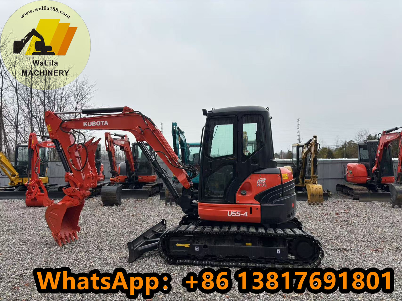KUBOTA U55-4 - Mini pelle: photos 2 KUBOTA U55-4 - Mini pelle: photos 2