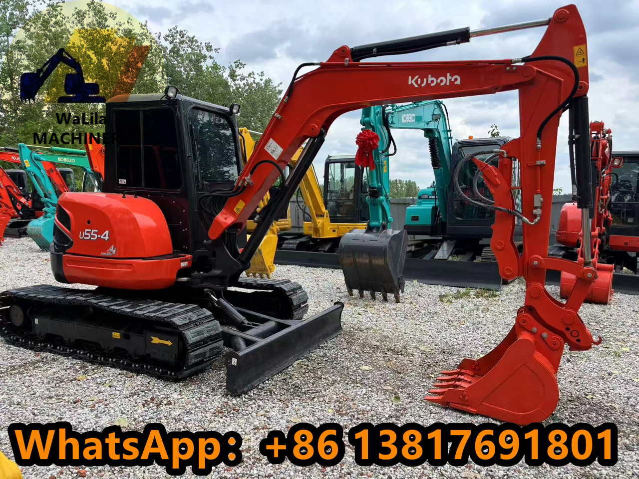 KUBOTA U55-4R - Mini pelle: photos 3 KUBOTA U55-4R - Mini pelle: photos 3