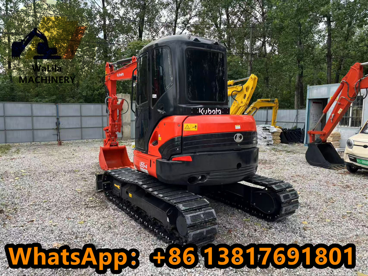 KUBOTA U55 - Mini pelle: photos 5 KUBOTA U55 - Mini pelle: photos 5