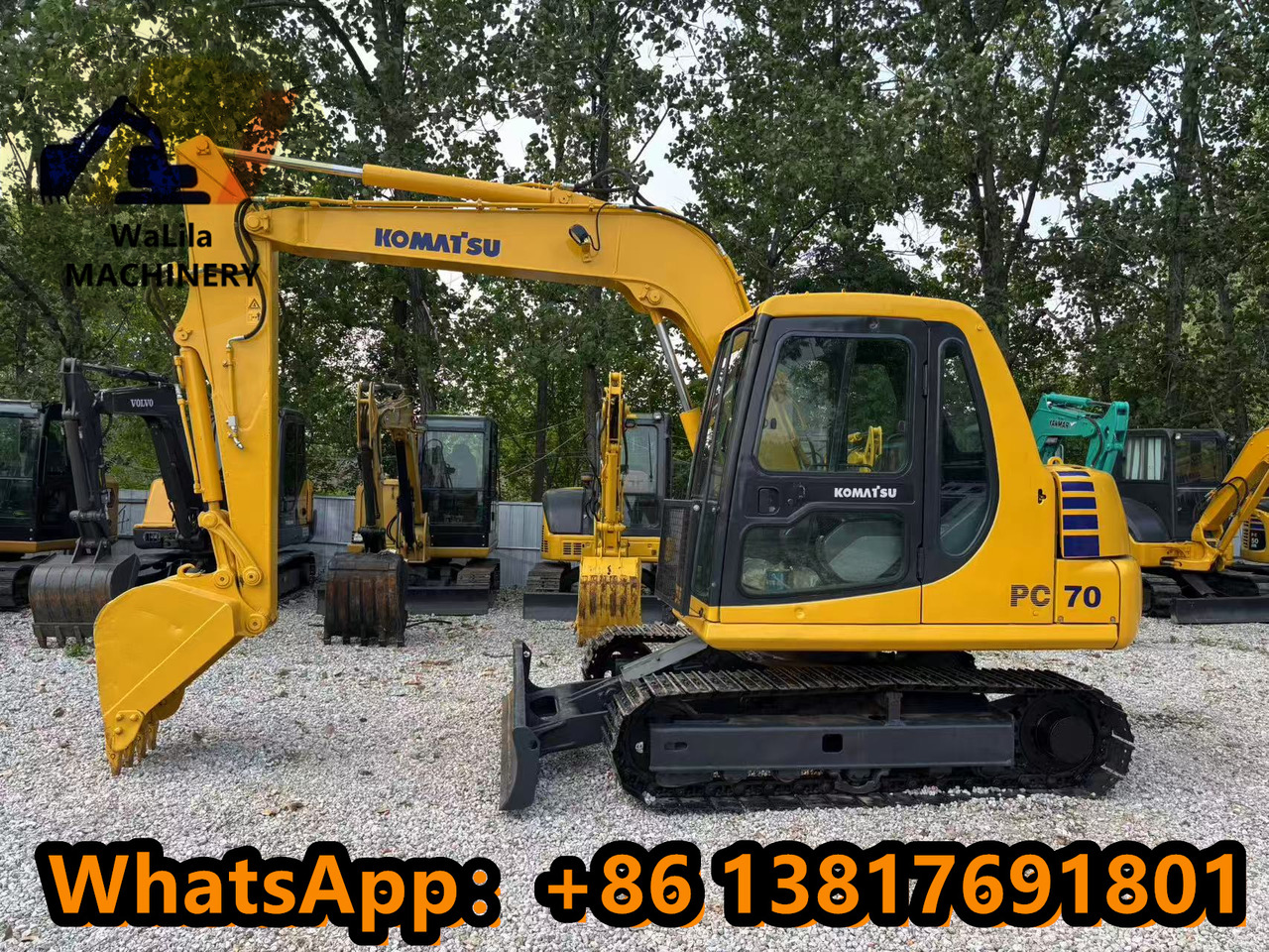 Komatsu 70-6 - Mini pelle: photos 1 Komatsu 70-6 - Mini pelle: photos 1