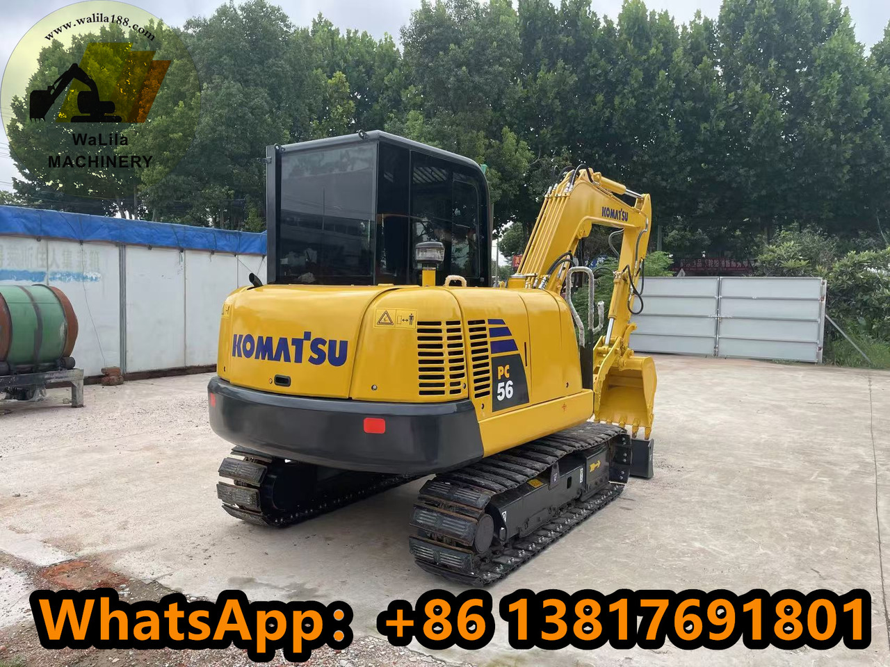 Komatsu PC 56-7 PC56-7 - Mini pelle: photos 2 Komatsu PC 56-7 PC56-7 - Mini pelle: photos 2