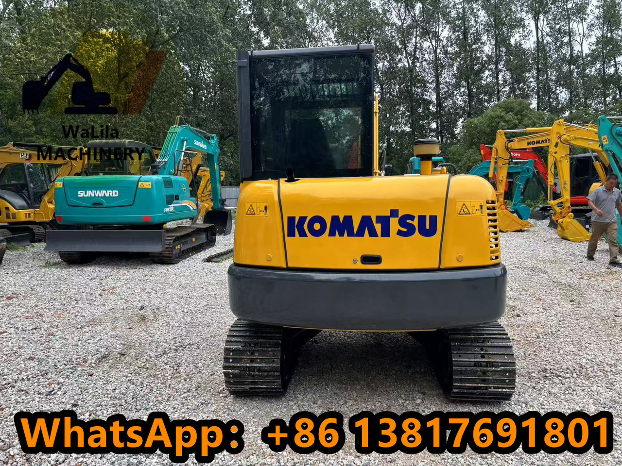 Mini pelle Komatsu PC 56-7 PC56-7: photos 6