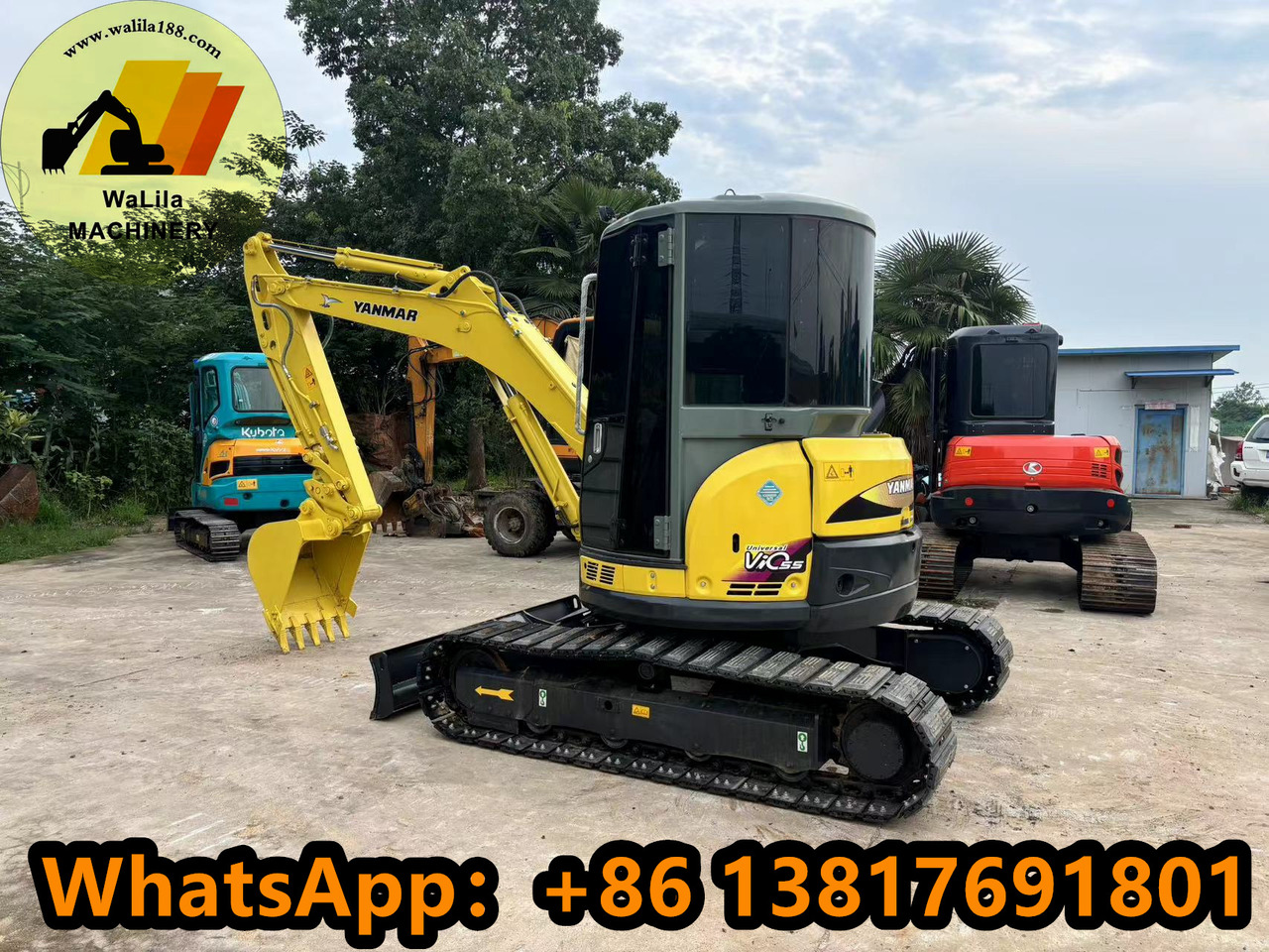 Yanmar Vio 55 Vio55 - Mini pelle: photos 1 Yanmar Vio 55 Vio55 - Mini pelle: photos 1