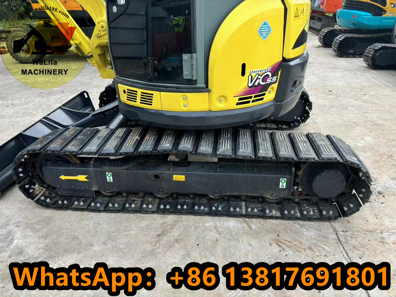 Yanmar Vio 55 Vio55 - Mini pelle: photos 4 Yanmar Vio 55 Vio55 - Mini pelle: photos 4