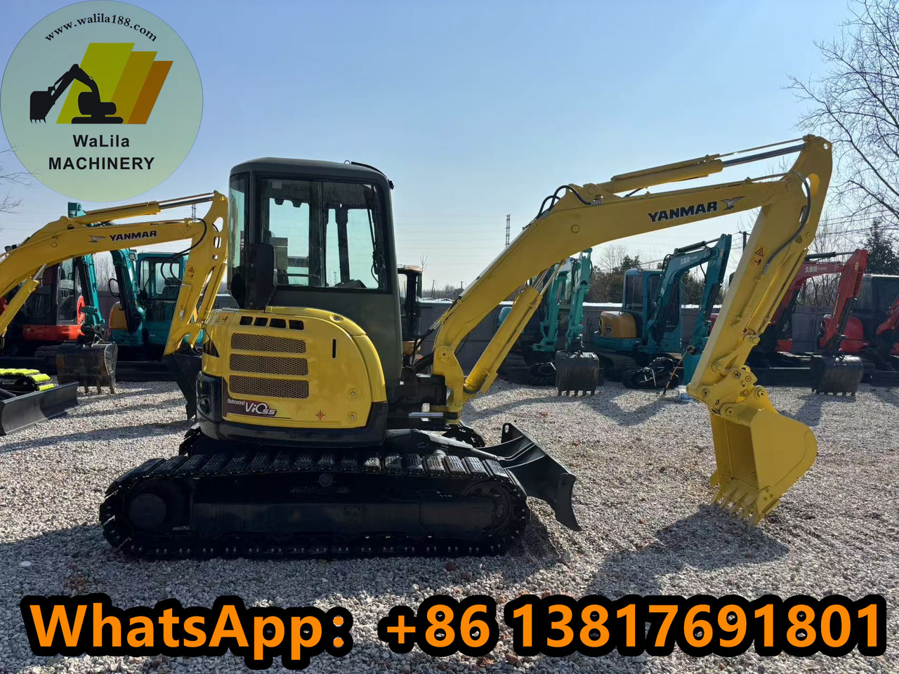 Yanmar Vio 55 Vio55 - Mini pelle: photos 3 Yanmar Vio 55 Vio55 - Mini pelle: photos 3