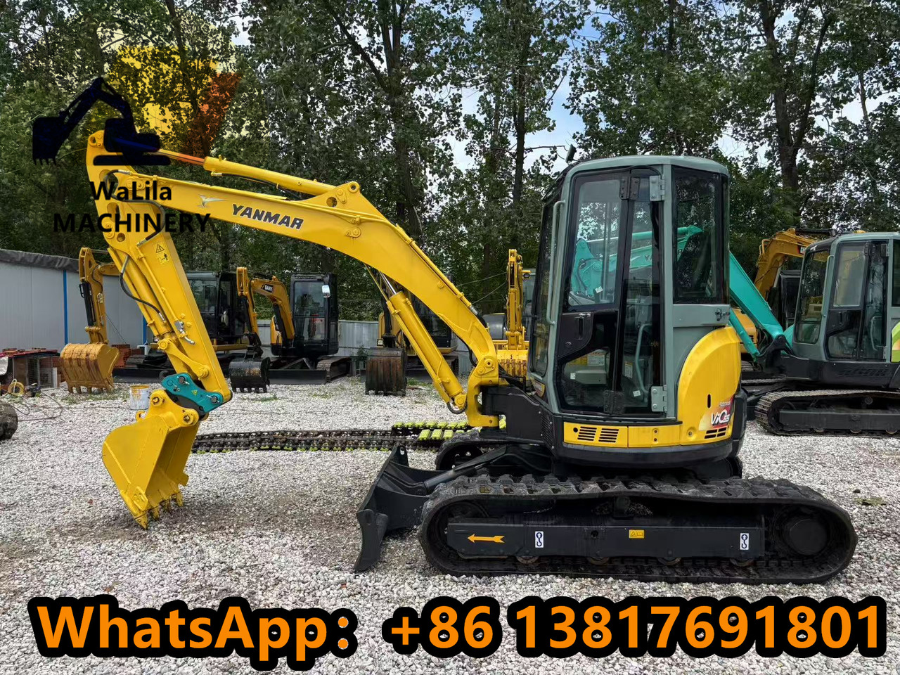 Yanmar Vio 55 Vio55 - Mini pelle: photos 1 Yanmar Vio 55 Vio55 - Mini pelle: photos 1
