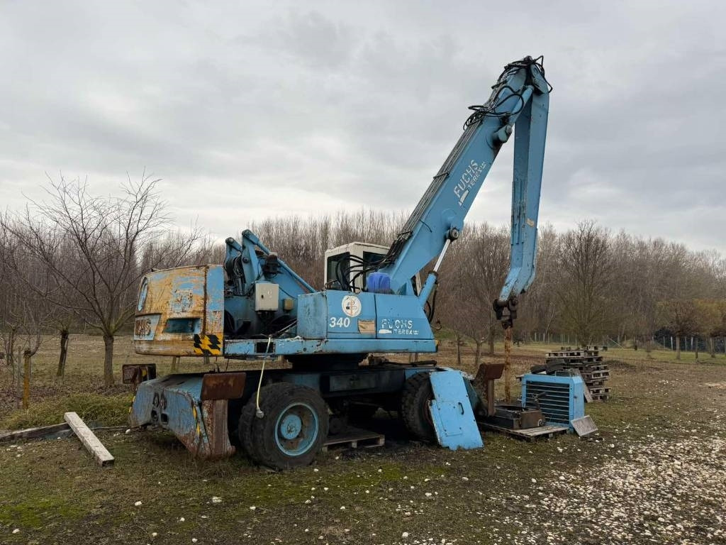 Fuchs Terex 340 ENGINE FAILURE - Pelle de manutention: photos 1 Fuchs Terex 340 ENGINE FAILURE - Pelle de manutention: photos 1