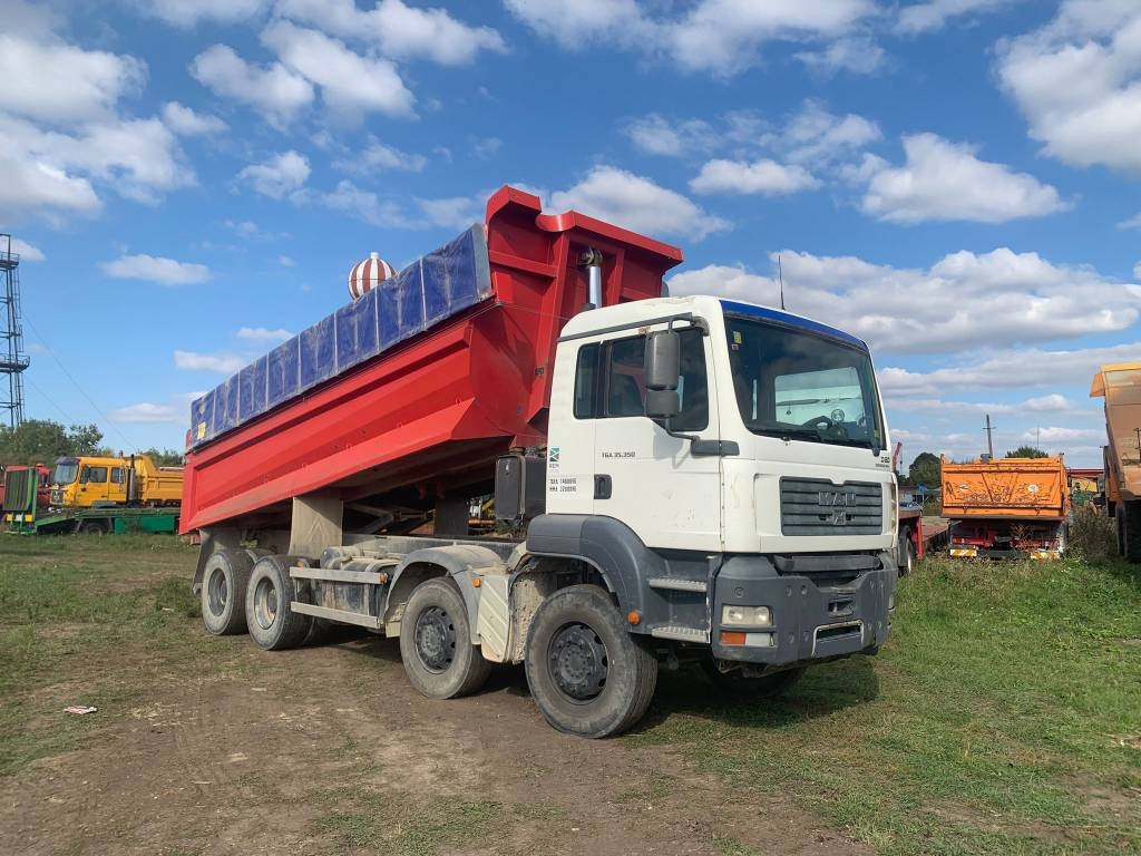 MAN TGA 35.350  - Camion benne: photos 1 MAN TGA 35.350  - Camion benne: photos 1