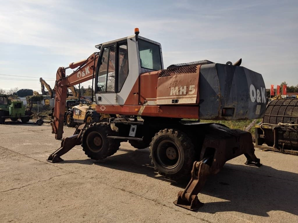 O&K MH 5 - Pelle sur pneus: photos 4 O&K MH 5 - Pelle sur pneus: photos 4