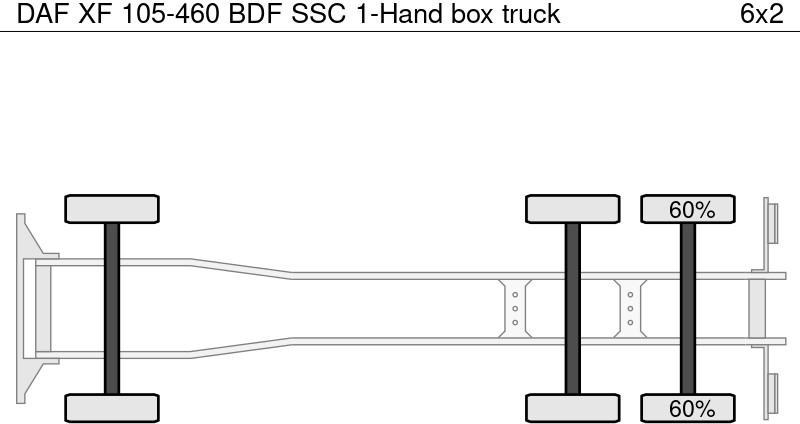 DAF XF 105-460 BDF SSC 1-Hand - crédit-bail DAF XF 105-460 BDF SSC 1-Hand: photos 9