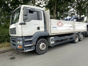MAN 26.320 Pritsche mit Kran Tirre 170 - Camion plateau, Camion grue: photos 1 MAN 26.320 Pritsche mit Kran Tirre 170 - Camion plateau, Camion grue: photos 1