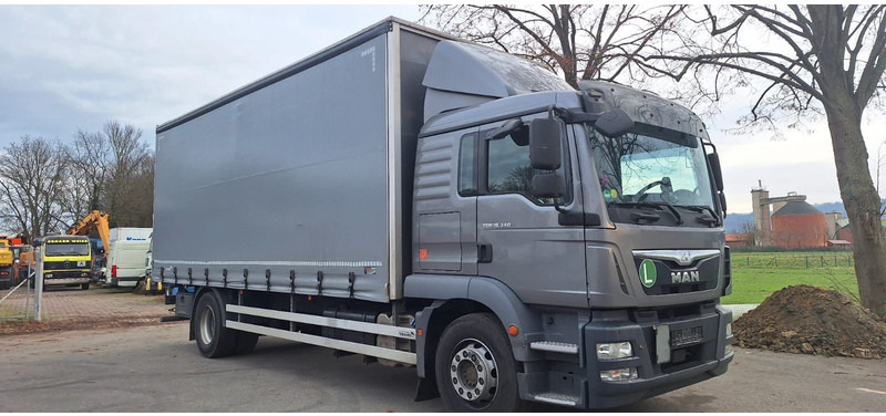 Camion à rideaux coulissants MAN TGM 18.340 Plane Spriegel: photos 1