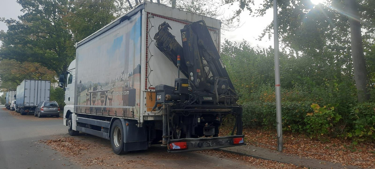 MAN TGX 18.360PS 4x2 G.Haus Kran+Funk - Camion plateau, Camion grue: photos 3 MAN TGX 18.360PS 4x2 G.Haus Kran+Funk - Camion plateau, Camion grue: photos 3