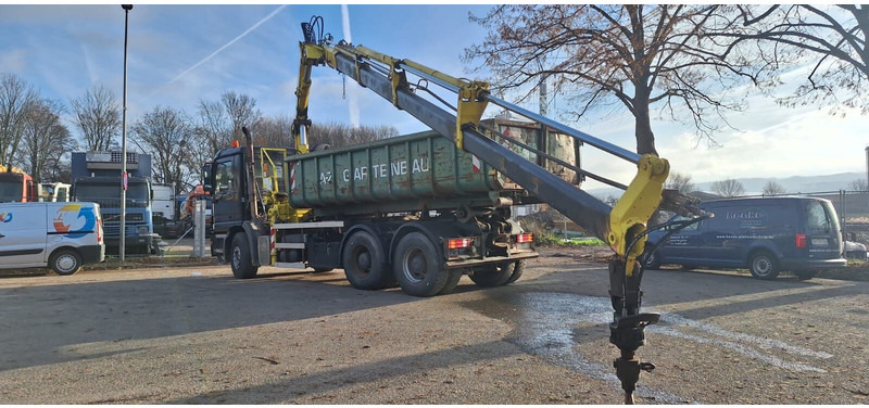 Mercedes-Benz 3335 - Camion ampliroll, Camion grue: photos 2 Mercedes-Benz 3335 - Camion ampliroll, Camion grue: photos 2