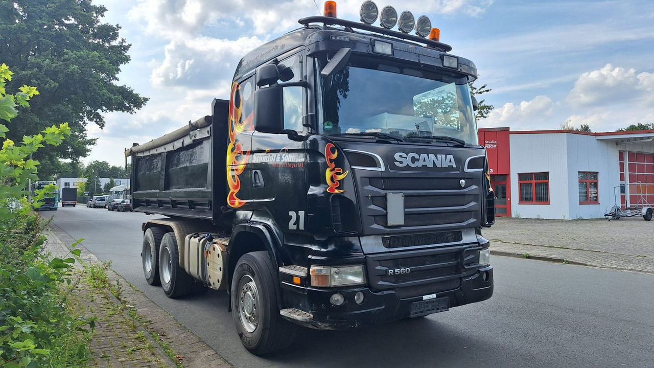 Scania R560K 6x4 Kipper Bordmatic G.Haus V8 - Camion benne: photos 1 Scania R560K 6x4 Kipper Bordmatic G.Haus V8 - Camion benne: photos 1