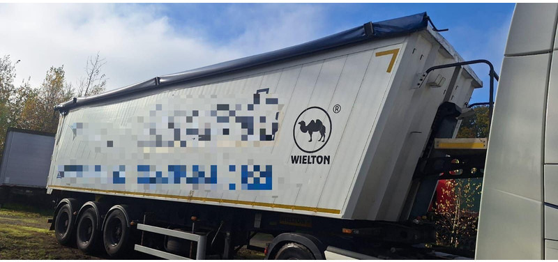 Wielton 55 Kubik Alumulde - Semi-remorque benne: photos 2 Wielton 55 Kubik Alumulde - Semi-remorque benne: photos 2