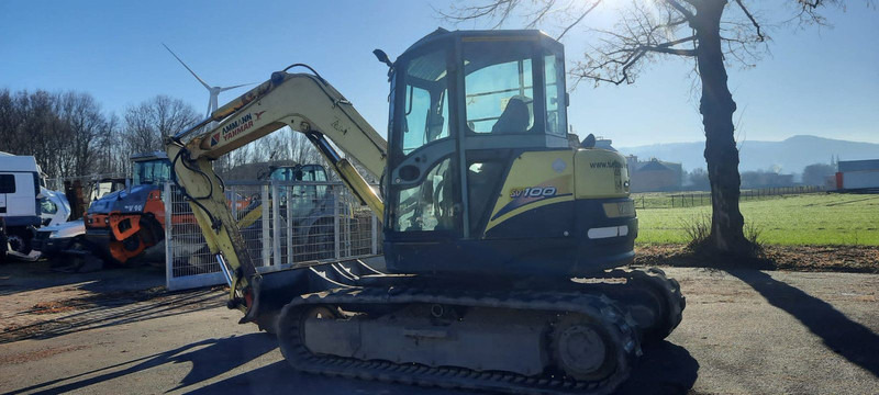 Yanmar SV 100 Bagger Deutsche Maschine 1-Hand - Mini pelle: photos 4 Yanmar SV 100 Bagger Deutsche Maschine 1-Hand - Mini pelle: photos 4