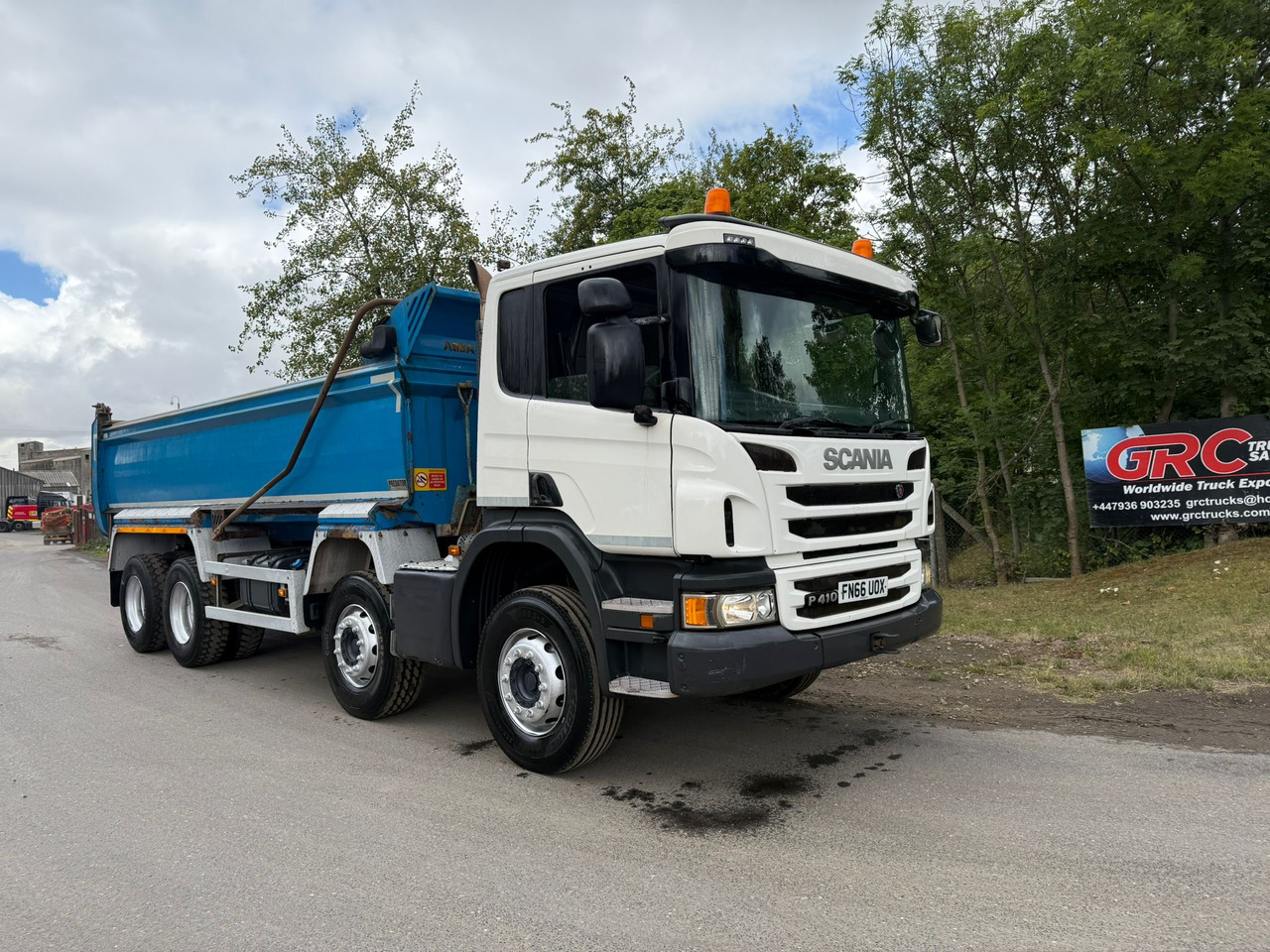 Camion benne 2016 Scania P410 Tipper Truck: photos 1