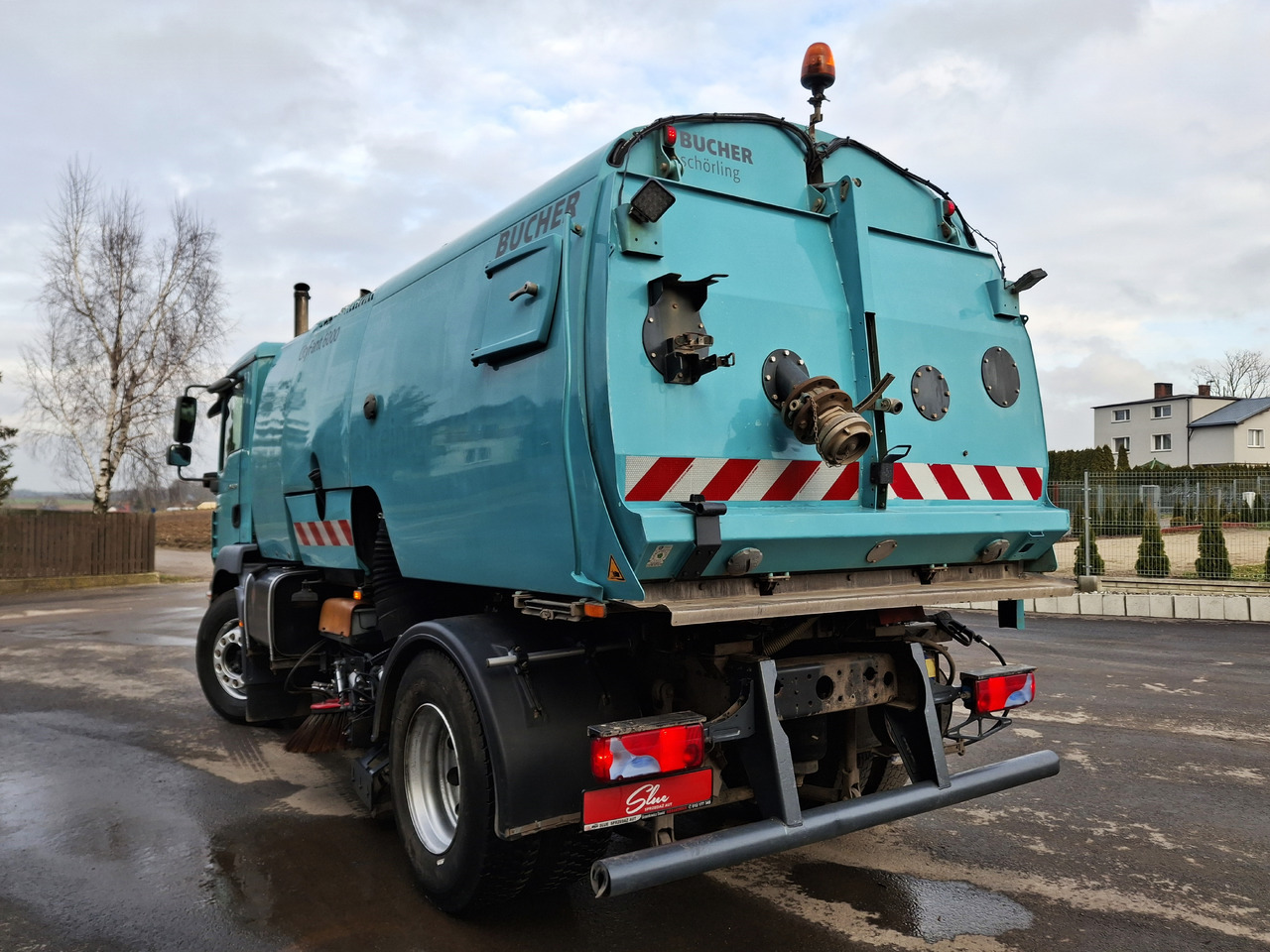 MAN 18.290 Zamiatarka Kehrmaschine BUCHER PM10 L/R Karcher - Balayeuse de voirie: photos 3 MAN 18.290 Zamiatarka Kehrmaschine BUCHER PM10 L/R Karcher - Balayeuse de voirie: photos 3