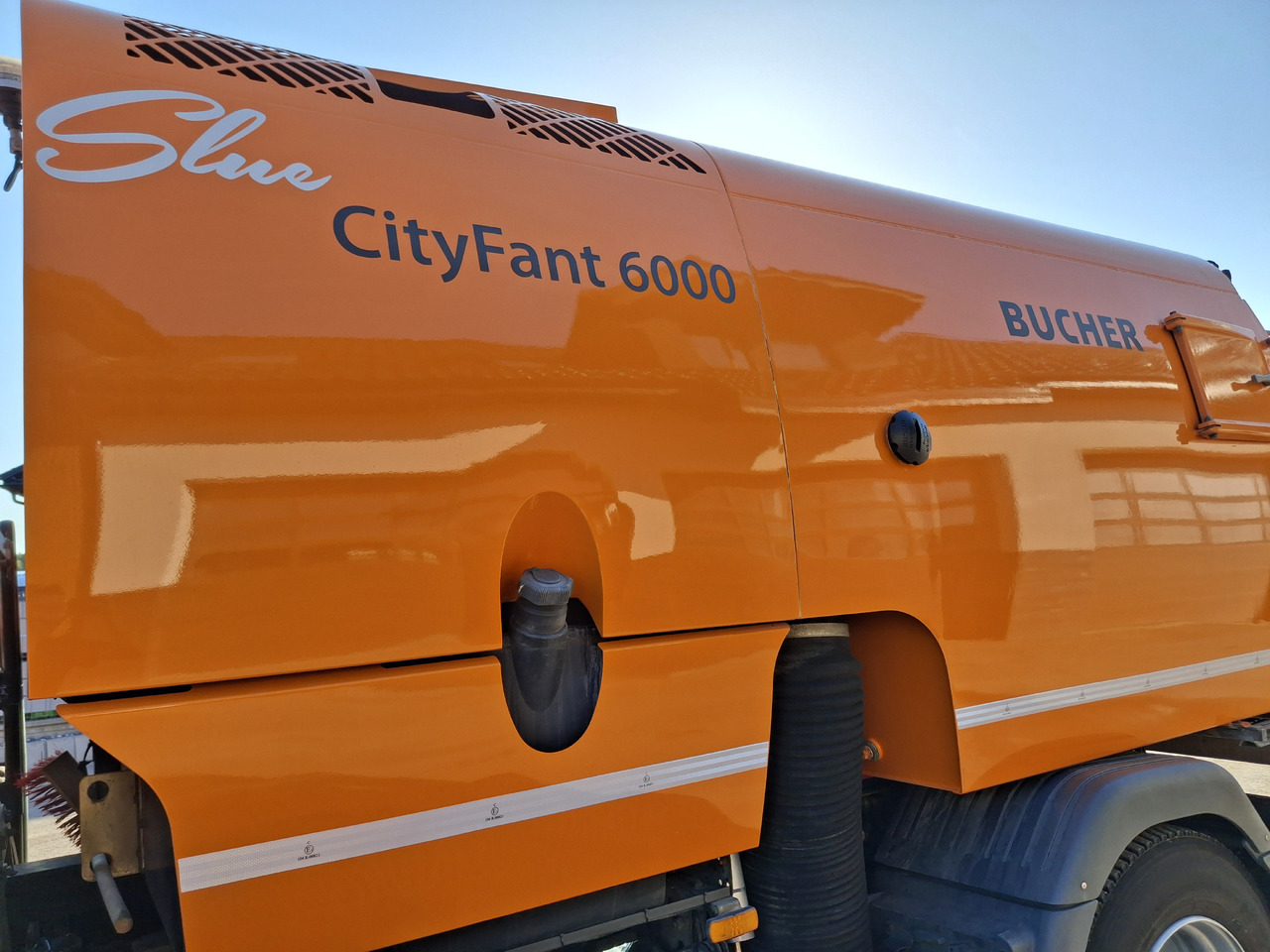 Balayeuse de voirie MERCEDES-BENZ Atego 1523 Zamiatarka Kehrmaschine BUCHER CityFant 6000 Euro 6 PM10 L/R Rura Do Liści: photos 12
