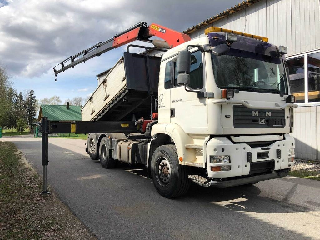 MAN TGA 26.430 6X2-2 BL/M 3-WAY TIP+PALFINGER PK23500 - Camion benne: photos 3 MAN TGA 26.430 6X2-2 BL/M 3-WAY TIP+PALFINGER PK23500 - Camion benne: photos 3