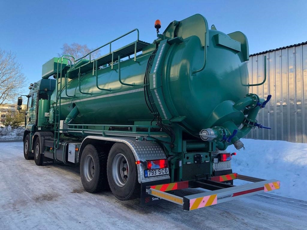 MAN TGA 35.480 8X2-4 BL DRY VACUUM 353kW - Camion hydrocureur: photos 2 MAN TGA 35.480 8X2-4 BL DRY VACUUM 353kW - Camion hydrocureur: photos 2