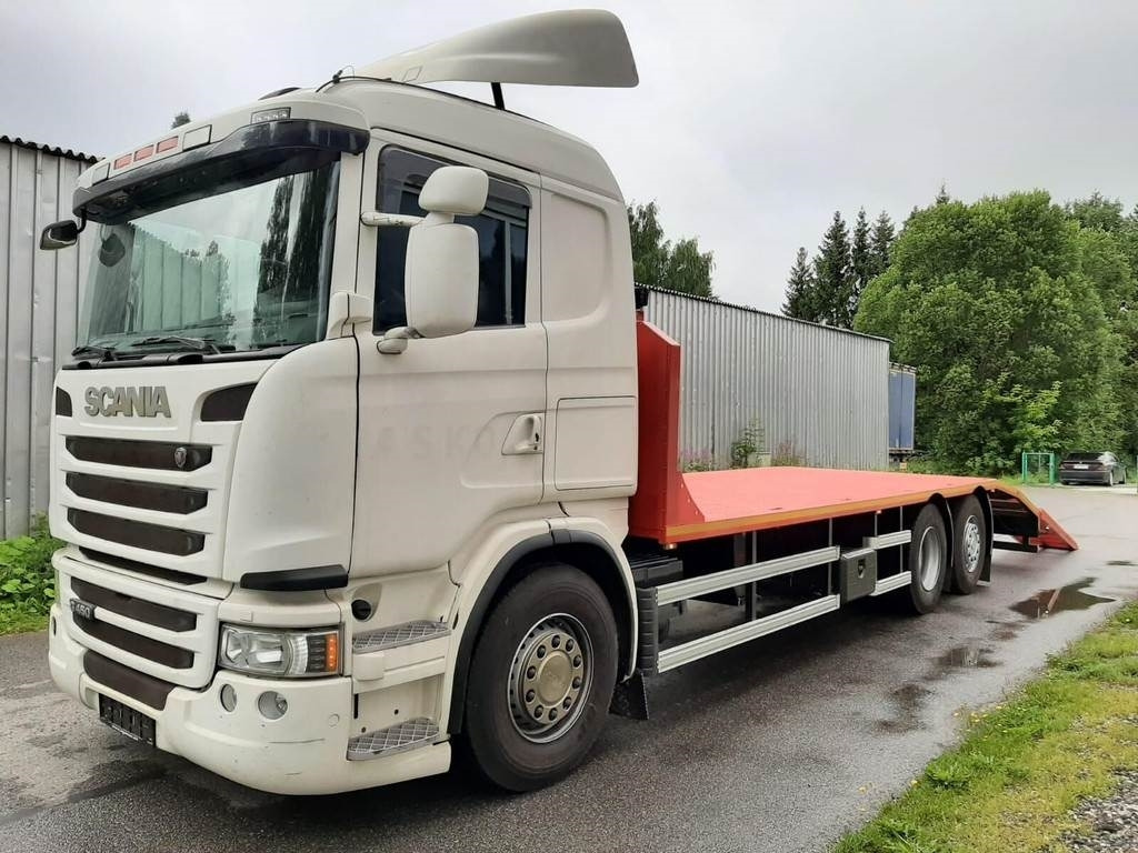 Scania G450 DB6X2*4HNB CAR TRANSPORTER 331kW - Camion porte-voitures: photos 1 Scania G450 DB6X2*4HNB CAR TRANSPORTER 331kW - Camion porte-voitures: photos 1