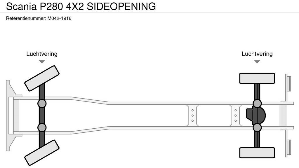 Camion fourgon Scania P280 4X2 SIDEOPENING: photos 22 Camion fourgon Scania P280 4X2 SIDEOPENING: photos 22