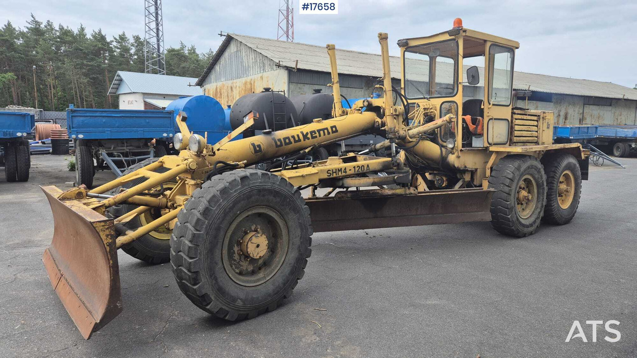 1986 Baukema SHM4-120A - Niveleuse: photos 3 1986 Baukema SHM4-120A - Niveleuse: photos 3