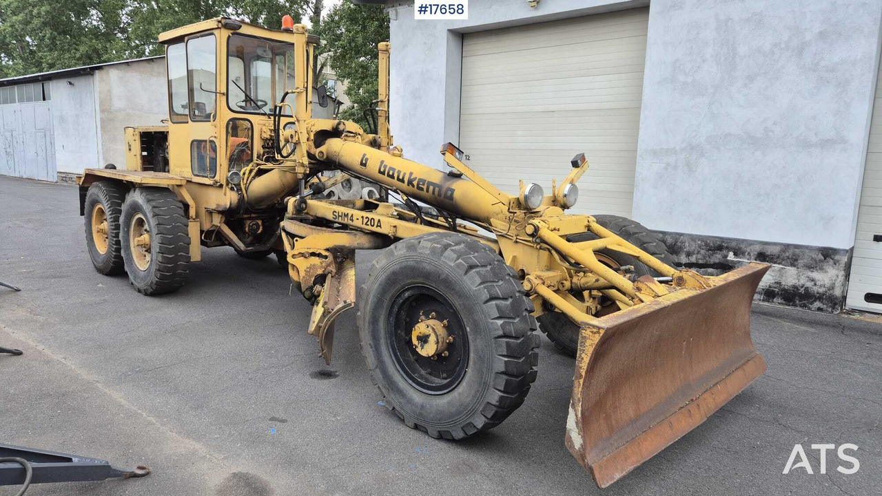 1986 Baukema SHM4-120A - Niveleuse: photos 2 1986 Baukema SHM4-120A - Niveleuse: photos 2