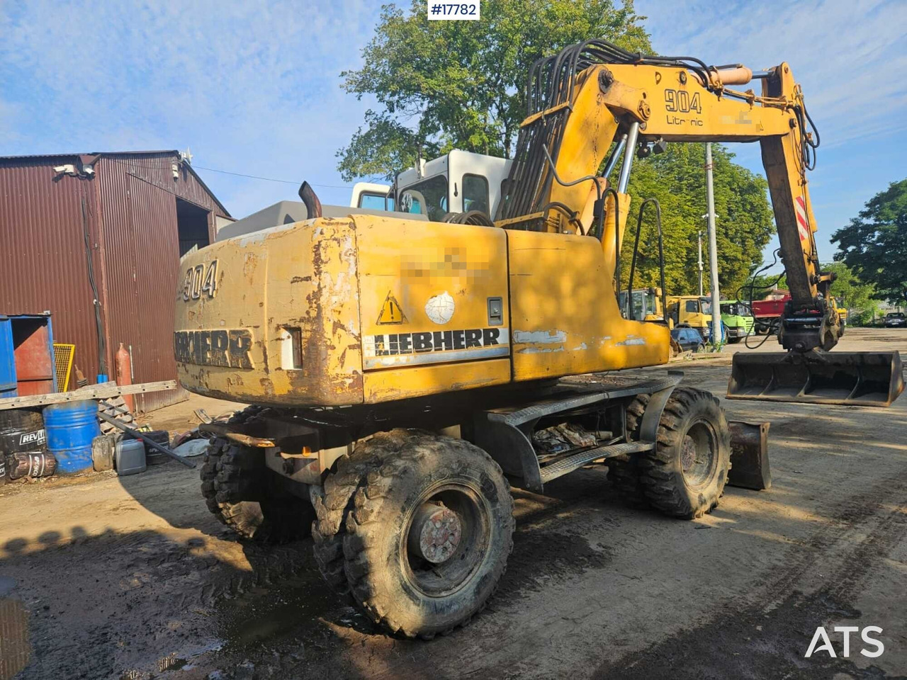 2002 Liebherr  A 904 - Pelle sur pneus: photos 2 2002 Liebherr  A 904 - Pelle sur pneus: photos 2