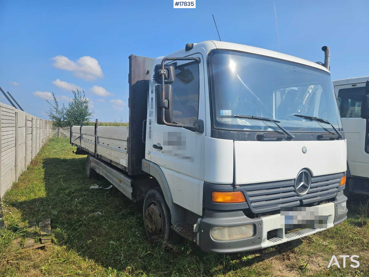 2003 Mercedes Atego 918 - Camion plateau: photos 2 2003 Mercedes Atego 918 - Camion plateau: photos 2