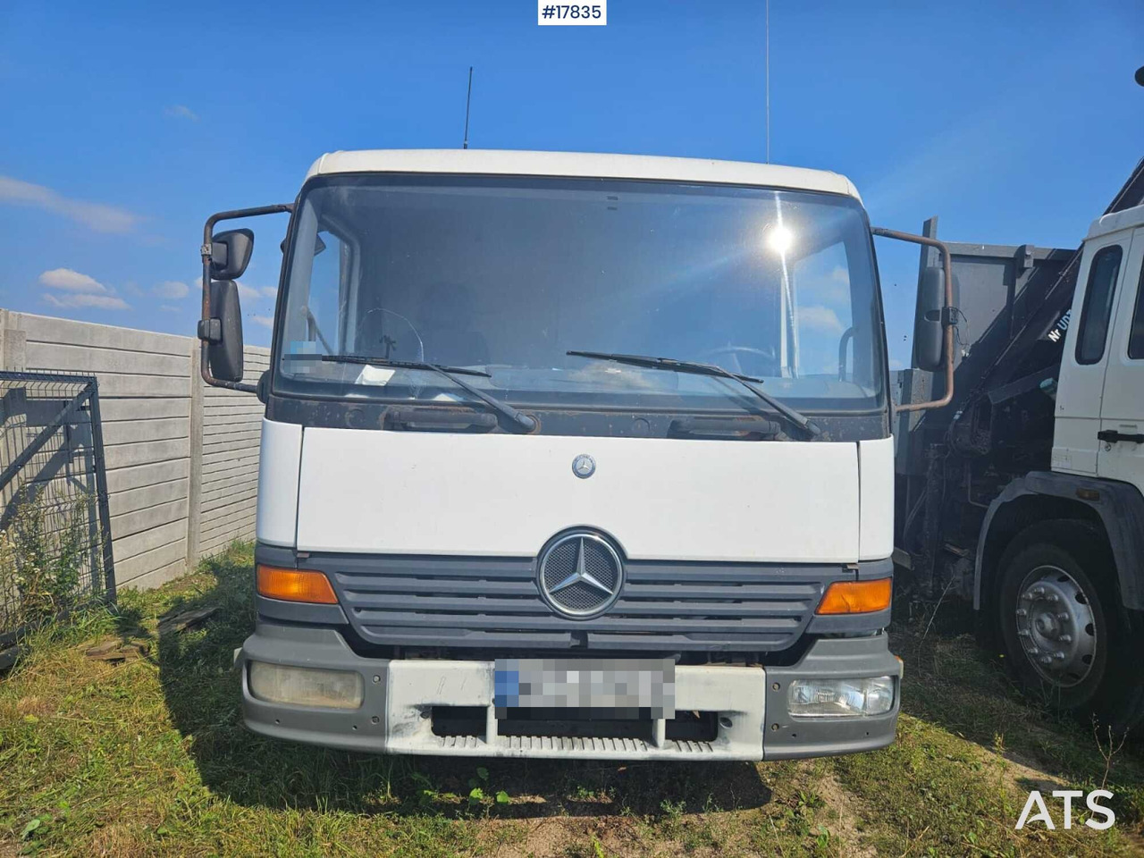 2003 Mercedes Atego 918 - Camion plateau: photos 3 2003 Mercedes Atego 918 - Camion plateau: photos 3