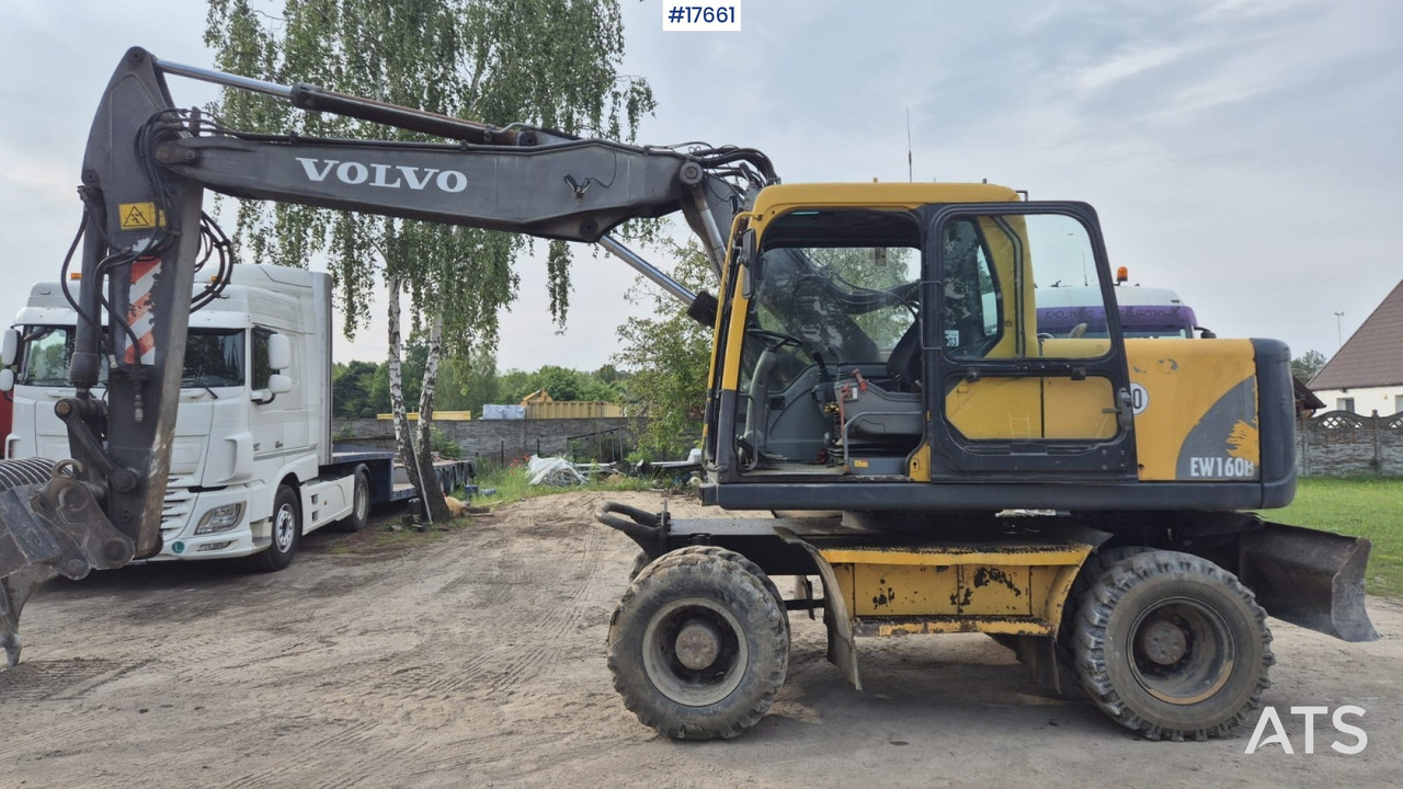 2004 Volvo EW 160B - Pelle sur pneus: photos 5 2004 Volvo EW 160B - Pelle sur pneus: photos 5