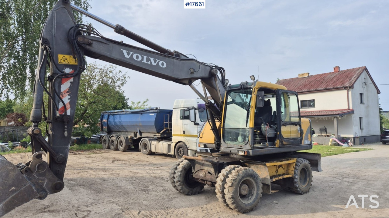 2004 Volvo EW 160B - Pelle sur pneus: photos 4 2004 Volvo EW 160B - Pelle sur pneus: photos 4