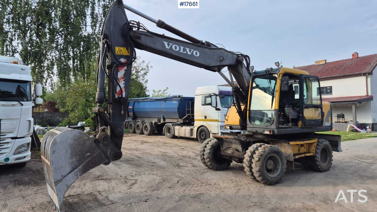 2004 Volvo EW 160B - Pelle sur pneus: photos 1 2004 Volvo EW 160B - Pelle sur pneus: photos 1