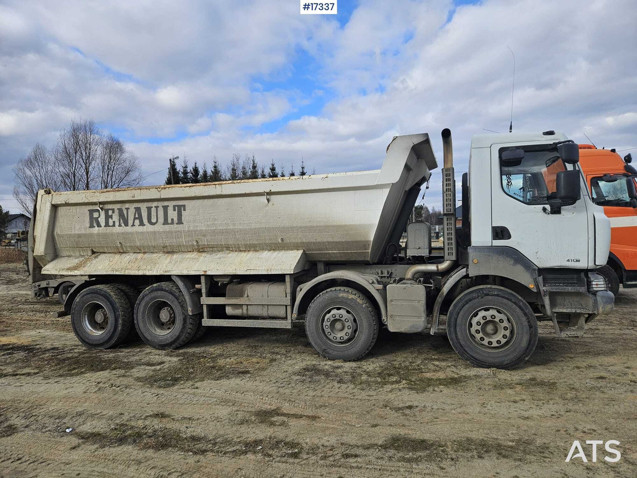 2007 Renault Kerax 8x4 - Camion benne: photos 1 2007 Renault Kerax 8x4 - Camion benne: photos 1