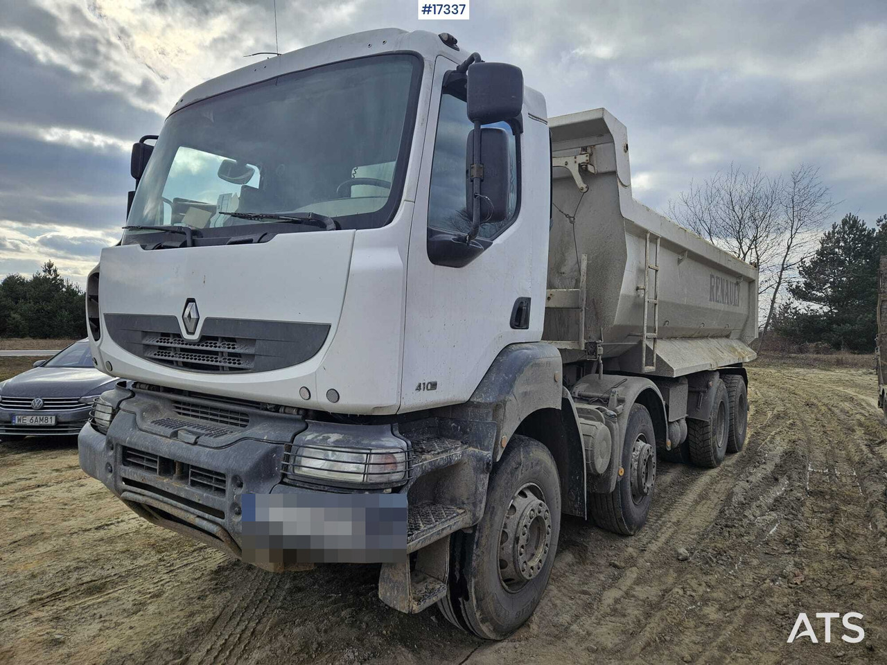 2007 Renault Kerax 8x4 - Camion benne: photos 2 2007 Renault Kerax 8x4 - Camion benne: photos 2