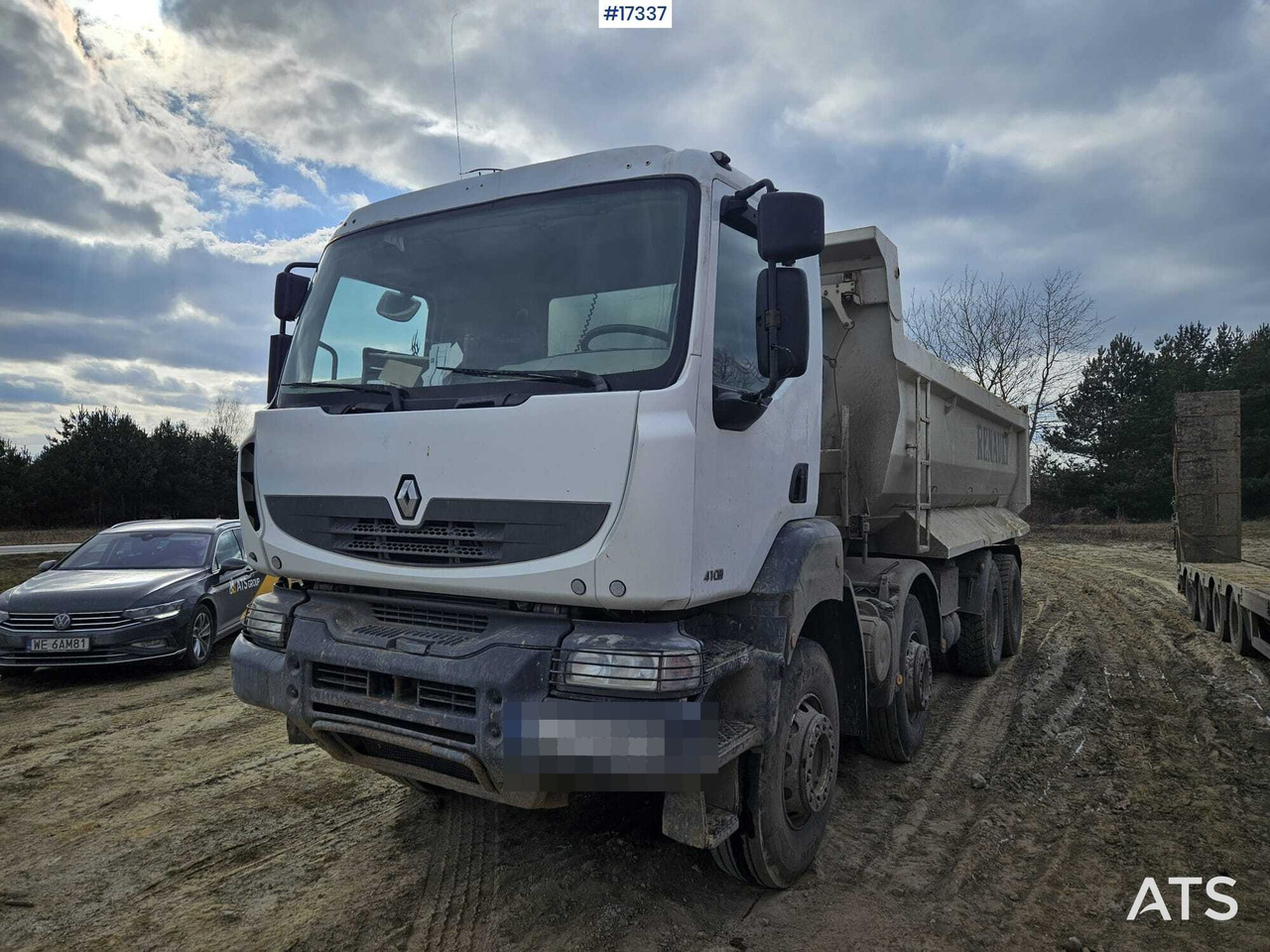 2007 Renault Kerax 8x4 - Camion benne: photos 3 2007 Renault Kerax 8x4 - Camion benne: photos 3