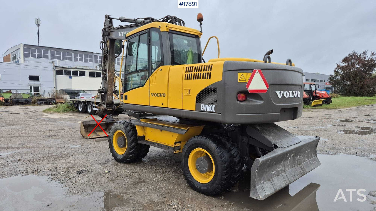 2009 Volvo EW 160C - Pelle sur pneus: photos 5 2009 Volvo EW 160C - Pelle sur pneus: photos 5