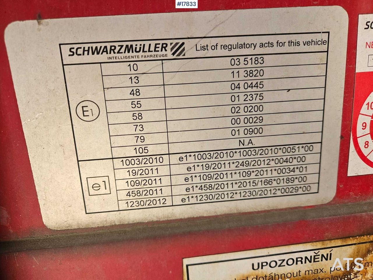 Semi-remorque surbaissé 2016 Schwarzmuller SPA3/E: photos 12