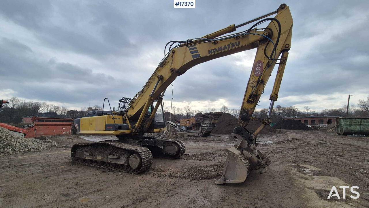 Demolition crawler excavator KOMATSU PC 450 with 28m arm (2003) - Pelle sur chenille: photos 5 Demolition crawler excavator KOMATSU PC 450 with 28m arm (2003) - Pelle sur chenille: photos 5
