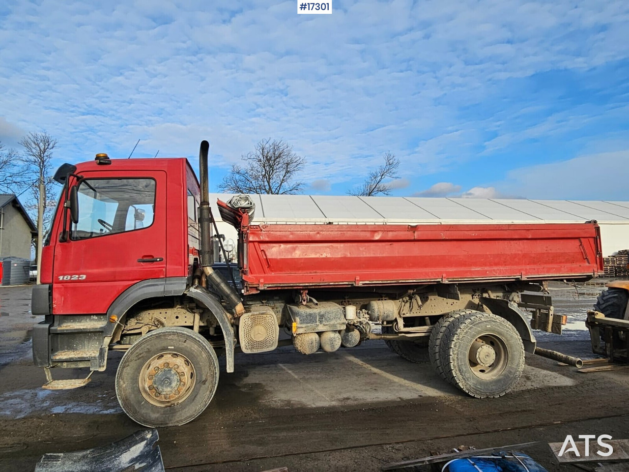 Mercedes-Benz Atego 1823 4x4 Tipper (2004) - Camion benne: photos 5 Mercedes-Benz Atego 1823 4x4 Tipper (2004) - Camion benne: photos 5