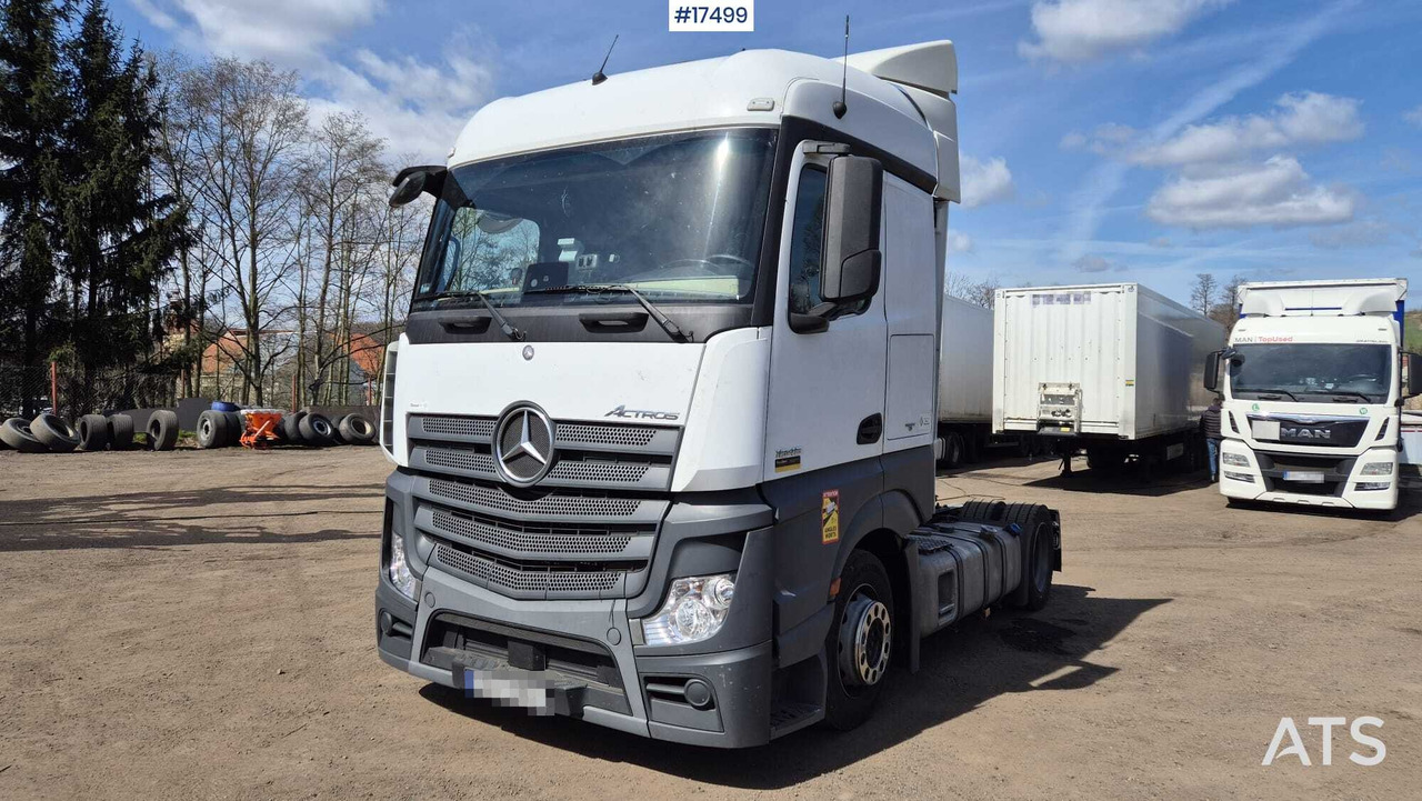 Truck tractor MERCEDES-BENZ ACTROS 1845 (2017) - Tracteur routier: photos 1 Truck tractor MERCEDES-BENZ ACTROS 1845 (2017) - Tracteur routier: photos 1