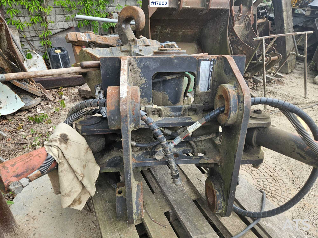 Verachtert CW 40 - Attache rapide pour Engins de chantier: photos 4 Verachtert CW 40 - Attache rapide pour Engins de chantier: photos 4